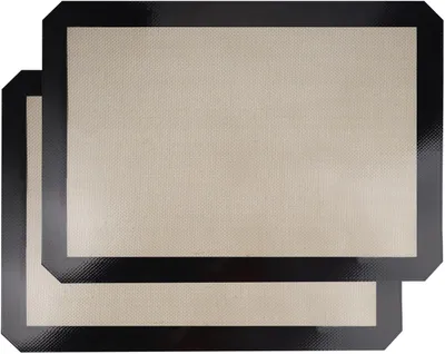 Imagen del producto de Base de silicona antideslizante, 2 unidades, 42x29,5 cm, resistente al calor, para la cocina