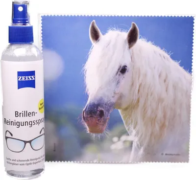 Produktbild von Mikrofasertuch "Weißes Pferd" Größe 18,5*18,5 cm von La Kelnet