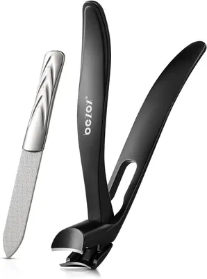 Produktbild von Nagelknipser für Senioren, Ergonomisches Design, Große Nagelknipser für Erwachsene, Präzisionskopf für dicke