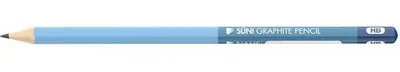 Produktbild von Graphitstift "Igel", stahlblau, HB, dreikant, ICO 7130116009