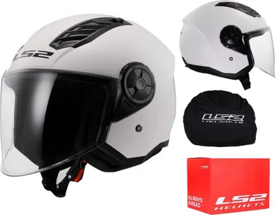 Zdjęcie produktu dla Kask Ls2 Of616 Airflow Ii Solid White Rozm Xs (53-54)