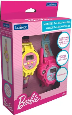 Produktbild von Barbie Walkie-Talkie Digitaluhr Reichweite 200 m