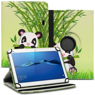 Produktbild von Tablet Hülle für Huawei MediaPad M3 Lite 10 Tasche Schutzhülle Case 360° DrehbarFarbe 360 Uni:Motiv 11