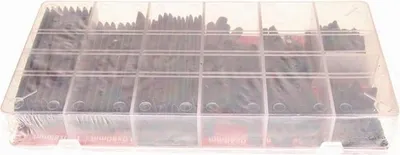 Obrázek produktu pro Teplem Smrštitelné Izolační Objímky, Sada 7 Typů, Fi 2-13 Mm, 127 Kusů