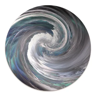 Obrázek produktu pro Kulatá ochranná podložka pod podlahu - Ochranná podložka pod židli - Podložka pod podlahu - 140x100 cm - Vortex