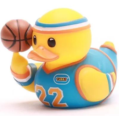 Produktbild von TUBBZ Badeente Basketball Sport Mini Vinyl 5 cm