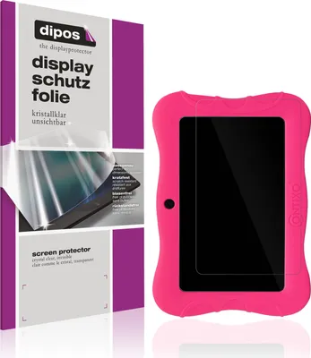 Produktbild von 2x Schutzfolie für Contixo V9 7 Zoll klar Displayschutzfolie Folie Display Schutz dipos