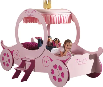 Obrázek produktu pro Postel do kočáru Vipack Royal Princess, růžová