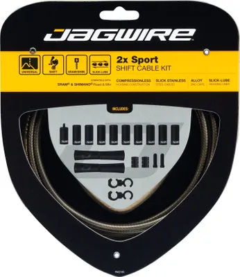 Produktbild von Jagwire Kit Sport Shift 2 Stück Schwarz  Schwarz One Size
