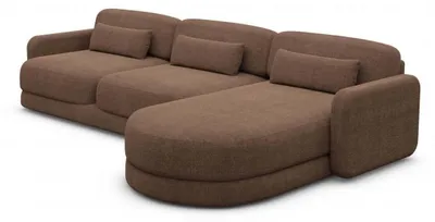 Produktbild von Ecksofa Valencia L-Form aus Stoff Kurz