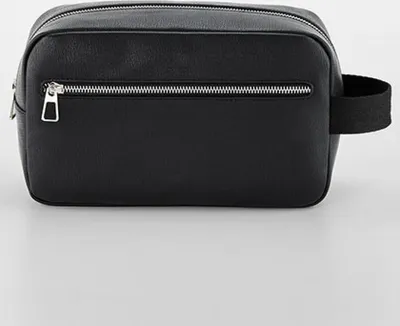 Produktbild von Quadra QD779 | Tailored Luxe Wash Bag Kulturbeutel - Farbe: Black - Größe: 25,5 x 16 x 9 cm