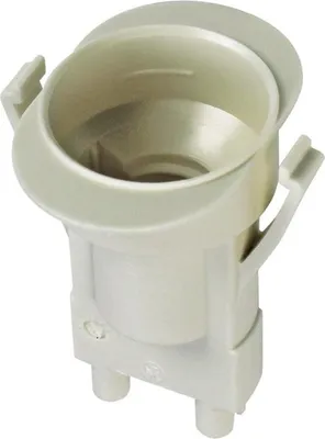 Produktbild von Lampenfassung für E14 Gewindelampe 250V Bosch Siemens 10007365 Dunstabzugshaube passend auch Küppersbusch 537386 bis zu 2 in einem Gerät 39 x 36 x 46 mm