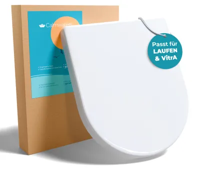 Produktbild von Calmwaters WC Sitz für Laufen Pro & VitrA mit Absenkautomatik & Top-Fix