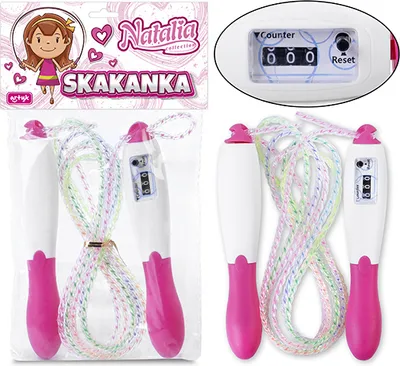 Obrázok produktu pre Artyk Švihadlo s počítadlom pre deti - 2,4 m, nylon