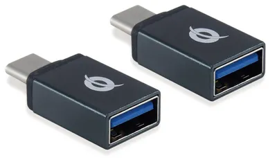 Zdjęcie produktu dla Conceptronic DONN03G, USB 3.1 Gen 1 Type-C, USB 3.1 Gen 1 Type-A, Czarny