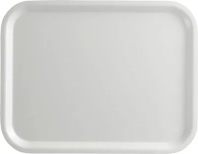 Produktbild von Cambro Capri Tablett Glatte Oberflaeche Weiß 340x460mm