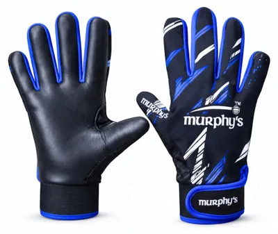 Produktbild von Murphy's Gaelic Handschuhe Junior Grip Sport Schwarz-Weiß-Blau Größe 4
