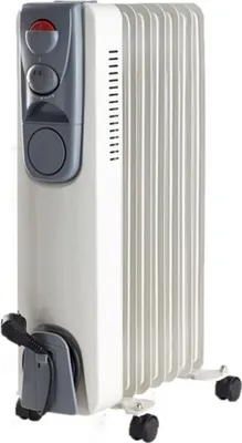 Produktbild von JUNG DAYE20 Heizung Elektrisch mit Thermostat, 9 Heizlamellen, Ölradiator 2000 Watt Energiesparend, mobile Elektroheizung für Räume bis 25qm