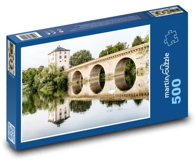 Obrázok produktu pre Puzzle 500 Historický most Limburg - martinpuzzle