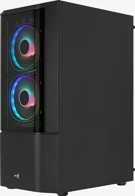Zdjęcie produktu dla AeroCool Geh Midi Quantum v3 Black MicroATX/ATX/MiniITX