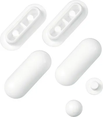 Obrázek produktu pro Sada náhradních dorazových tlumičů pro poklop/prkénko