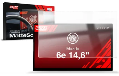Produktbild von Matte Autodisplayfolie für Mazda 6e 14,6" (2026), Grizz Protector