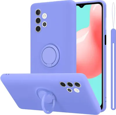Obrázek produktu pro Cadorabo Case for Samsung Galaxy A32 5G Protective Cover in Purple Pouzdro na mobilní telefon TPU Case Cover