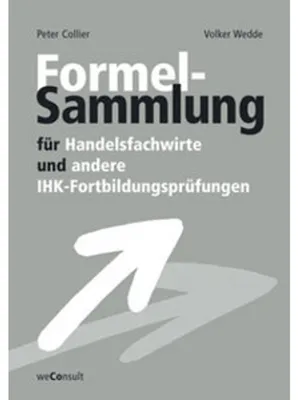 Produktbild von Formelsammlung für Handelsfachwirte und andere IHK-Fortbildungsprüfungen