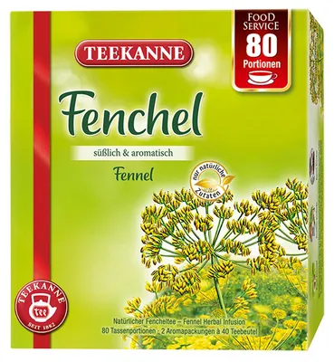 Zdjęcie produktu dla Teekanne Tee Fenchel 7031 80St