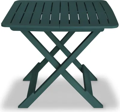 Obrázok produktu pre vidaXL 3-dielna súprava Bistro Set Skladacia plastová zelená