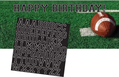 Produktbild von XXL Banner American Football 51x152cm