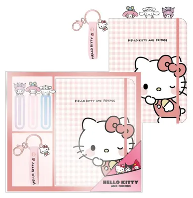 Produktbild von Cerda Group Hello Kitty Schreinset Rosa Rosa One Size
