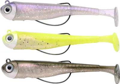 Produktbild von Spro Gutsbait UV 9.5cm 10g #2/0 - Gummifisch, Farbe:Opal & Pearl