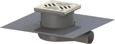 Produktbild von Ablauf Ultraflat 54 DN 50 mit Schlitzrost ohne Lock Lift Verriegelung