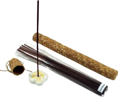 Produktbild von Balinesiches Räucherstäbchen Set - Sandelholz, 23*3*3 cm, Räucherstäbchen aus Bali