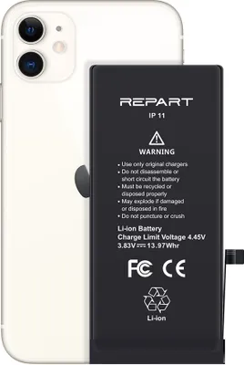 Produktbild von REPART Akku für Apple iPhone 11 3650mAh Handy Akku Li-Ion Ersatzakku Smartphone Batterie Reparatur