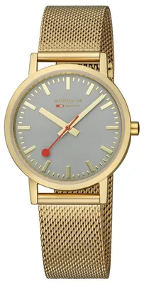 Produktbild von Mondaine Uni Uhr Classic Armbanduhr 36 mm A660.30314.80SBM Edelstahl