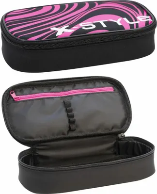 Immagine prodotto di Astuccio per matite EBERHARD FABER Jumbo nero/rosa, 21,5 x 10,5 cm