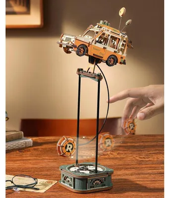 Produktbild von 3D Holzpuzzle Road Tripper Balance Spielzeug MCD03 Retro Van Modellbausatz für Erwachsene & Jugendliche