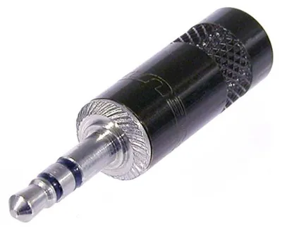 Obrázek produktu pro Stereo zástrčka 3,5 mm samec černá