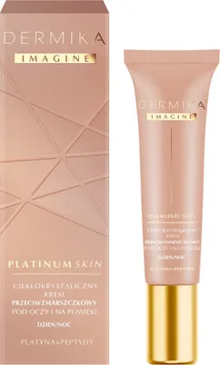 Obrázek produktu pro Dermika Platinum Skin - Oční krém proti vráskám, 15 ml