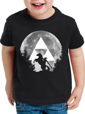 Produktbild von A.N.T. Link Epona Mond Kinder T-Shirt snes