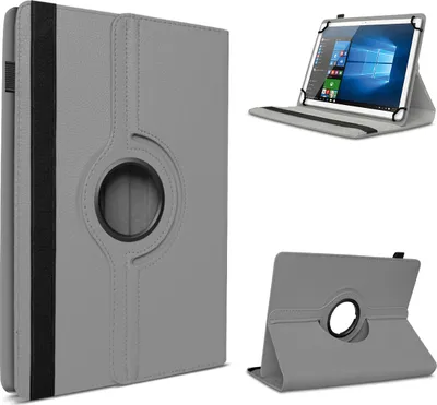 Produktbild von Tablet Hülle für Blackview Tab 90 Tasche Schutzhülle Schutz Cover 360° DrehbarFarben:Grau