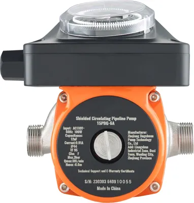 Image de Pompe de circulation d'eau chaude SucceBuy, DN20 entrée/sortie, DN15 adaptateur