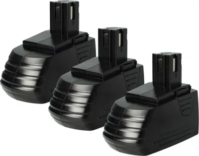 Produktbild von vhbw 3x Akku Ersatz für Hilti SFB126A, SFB126, SFB121 für Werkzeug (3000 mAh, NiMH, 12 V)