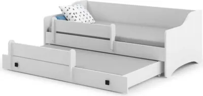 Obrázok produktu pre Manželská posteľ Erik II 160x80 - rukoväť čierna
