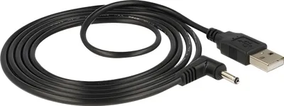 Immagine prodotto di Delock 83577 Stromkabel Delock USB A -> DC 3,5 x 1,35mm St 90° 1.50m