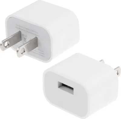 Zdjęcie produktu dla US Plug adapter do ładowania USB (biały)