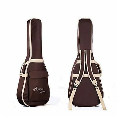 Image de 40 41 pouces imperméable étui de guitare Gig Bags guitare classique marron