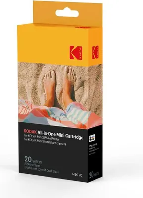 Produktbild von Kodak Mini Shot 2.1x3.4 Fotopapier Durchsichtig  Durchsichtig One Size